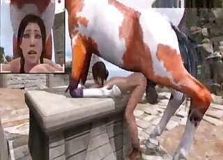Horse bestiality sex